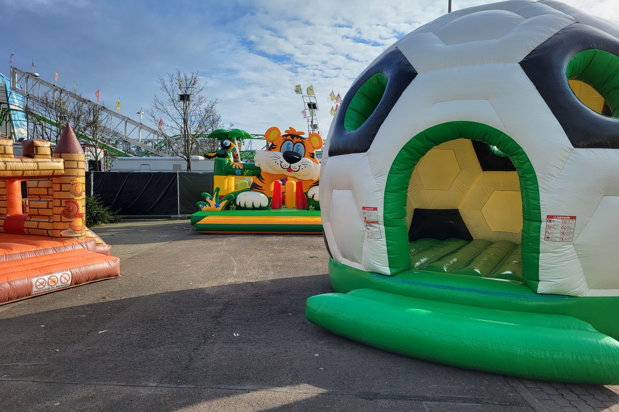 Hüpfburg-Fußball mieten Leipzig