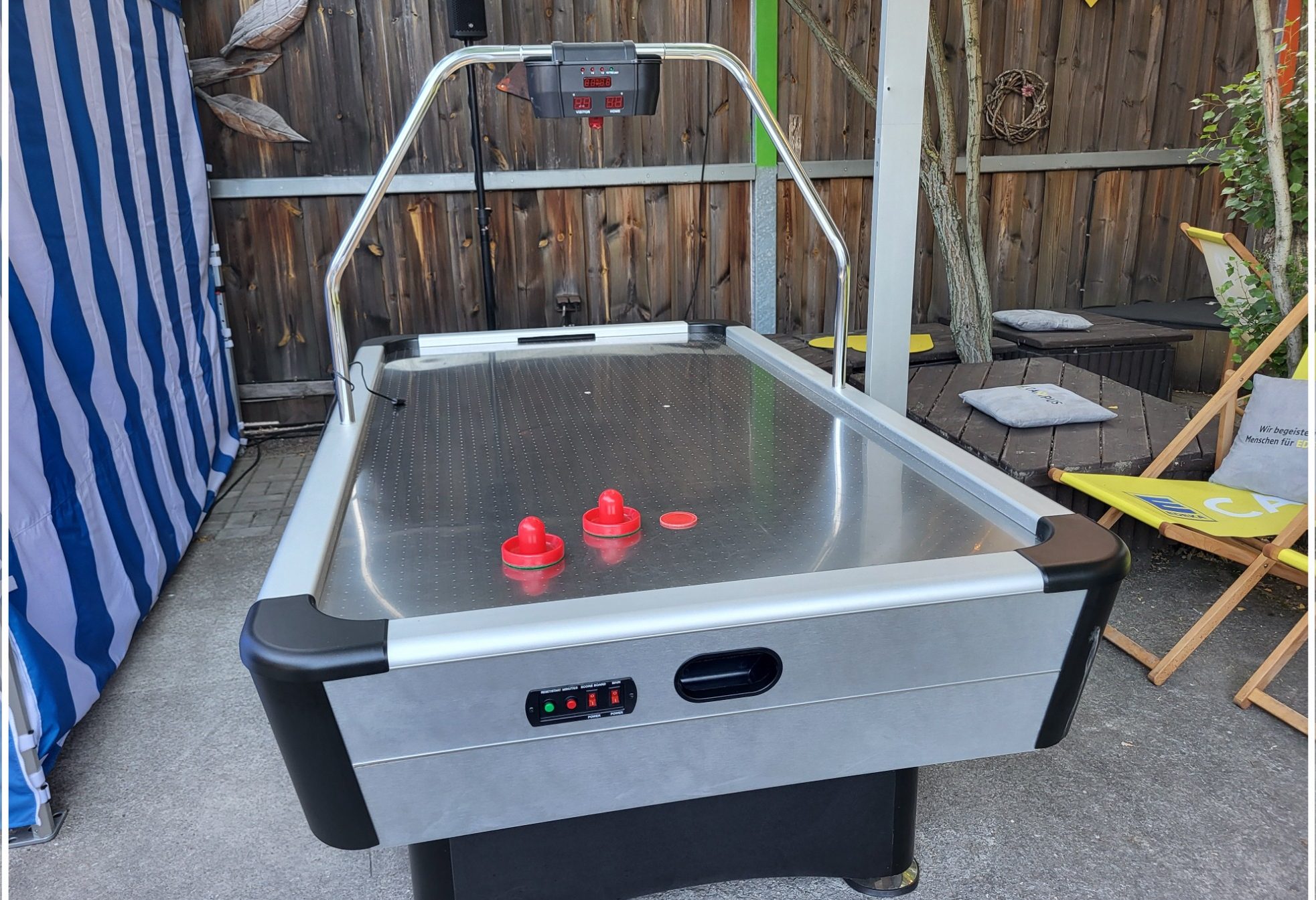 Airhockey mieten, Airhockey-Tisch Vermietung